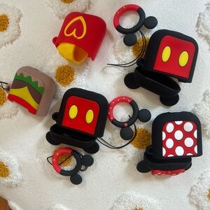 Cute Characters Minnie Mickey Apple AirPods Case 5 pcs